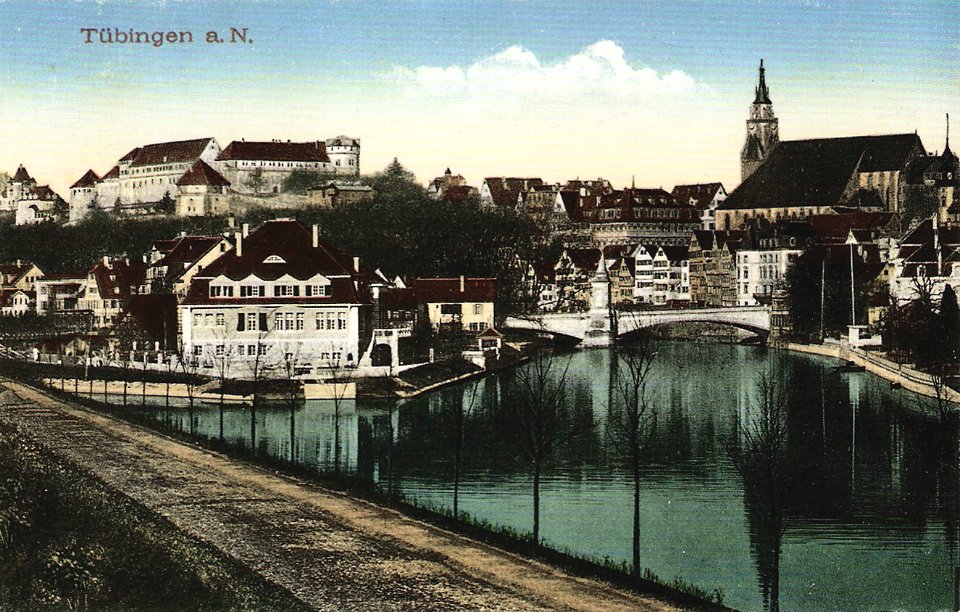 Neues Offizierskasino an der Steinlachmündung (AK Gebr. Metz ca1914 TPk120)