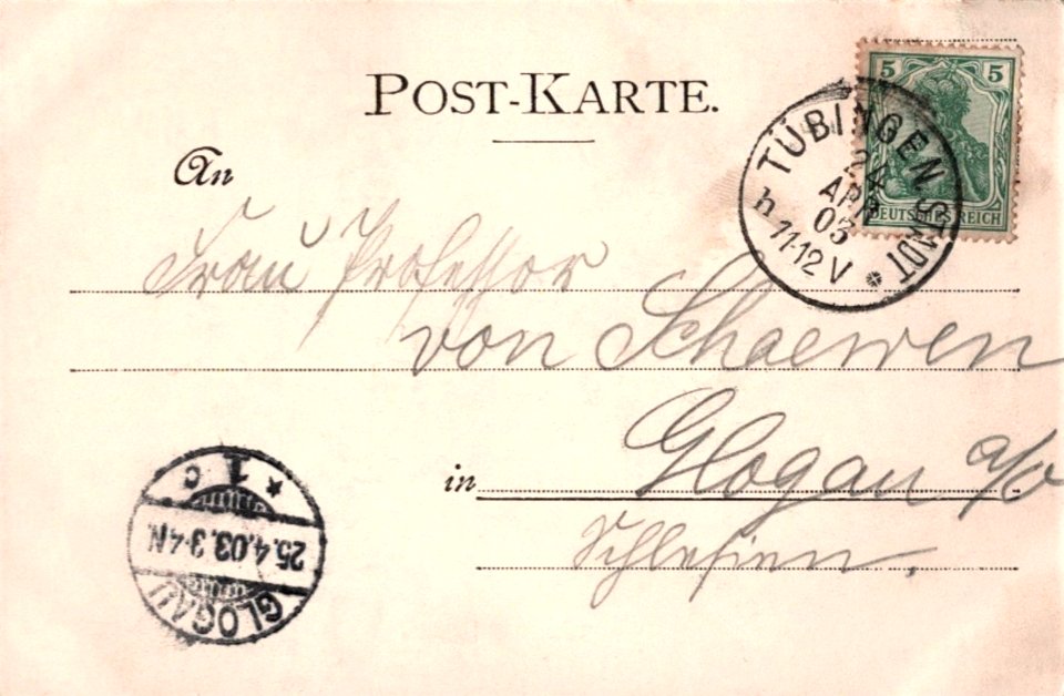 Neue Aula (AK H Sting 1903) R
