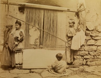 Neurdein Métier à tisser Kabyle c1860