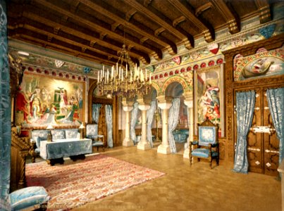 Neuschwanstein drawing room 00182u