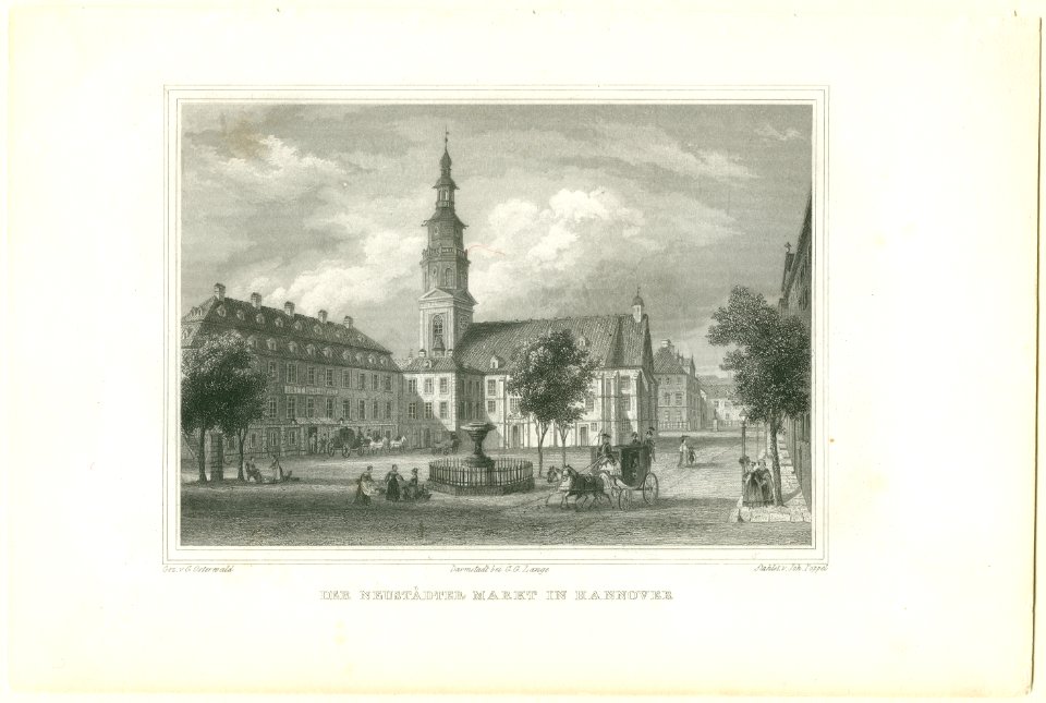 Neustaedter Markt in Hannover Osterwald Poppel Lange