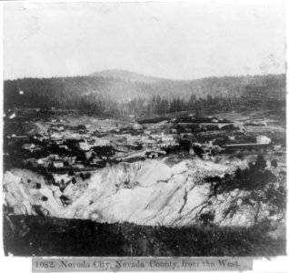 Nevada City, Nevada County, from the West LCCN2002721343