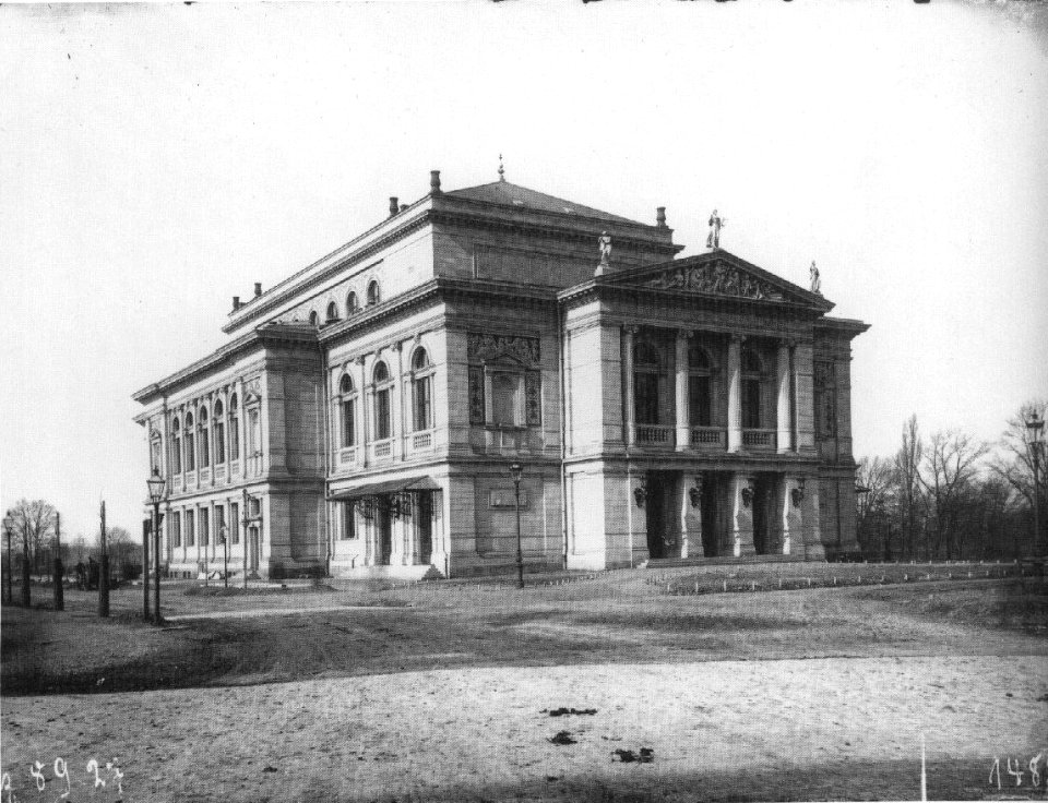 Neues Konzerthaus Gewanhaus 1884 Leipzig
