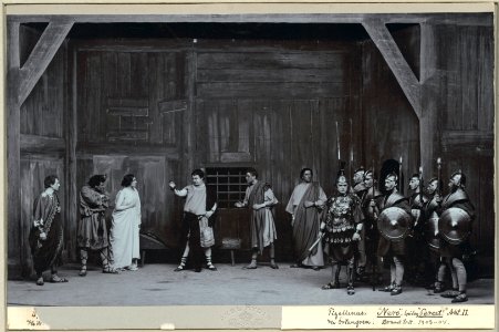 Nero, Dramatiska teatern 1904. Föreställningsbild - SMV - H15 015