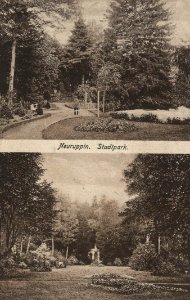 Neuruppin, Brandenburg - Stadtpark (Zeno Ansichtskarten)