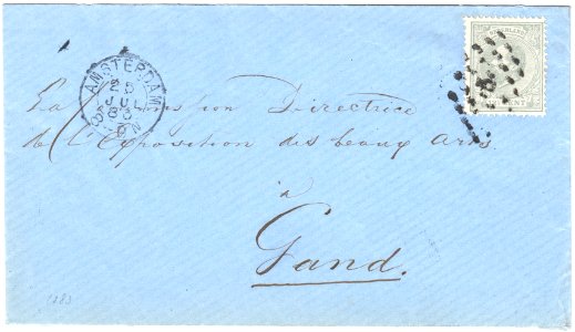 Netherlands 1883-07-25 letter