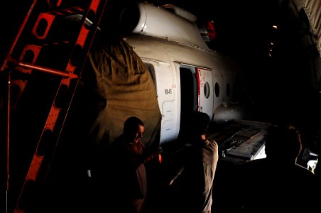 New Afghan Mi-17 helicopters arrive by Condor (4773617395)