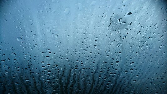 Car window water rain