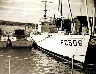 New American subchaser, USS PC 506, later SC-506, Stamford, Connecticut, 1942 (27898512825)
