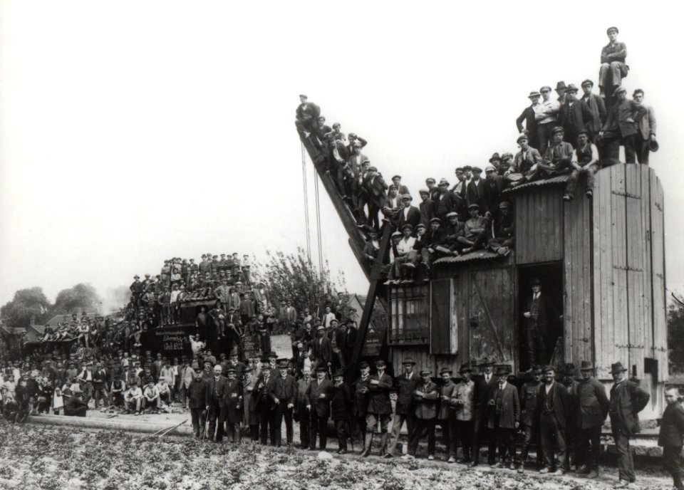 Neubau-Verbindungsbahn-Zollverein-Juli 1922