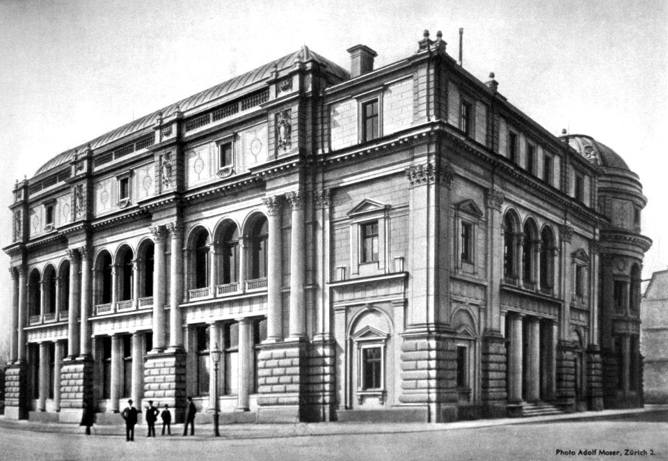 Neue Börse Zürich 1890
