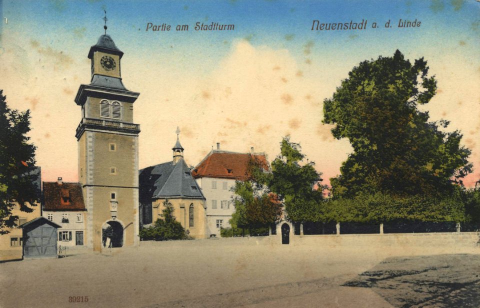 Neuenstadt am Kocher, Baden-Württemberg - Stadtturm (Zeno Ansichtskarten)