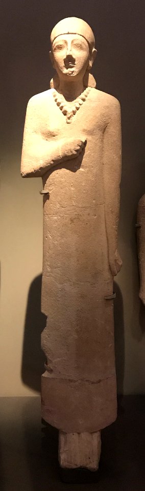 Neues Museum - Figurine - Cyprus - 5-4th century BC 17 45 55 184000