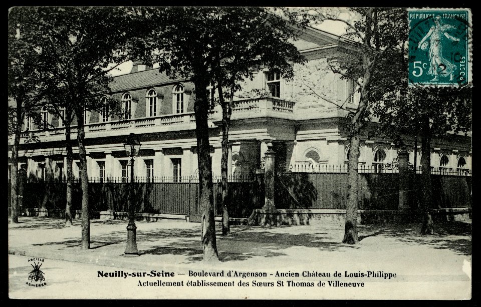 Neuilly-sur-Seine.Boulevard d'Argenson