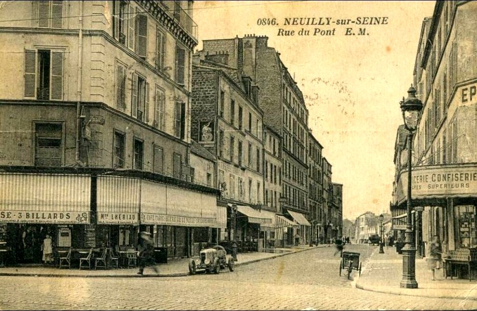 Neuilly-sur-Seine.Rue du Pont