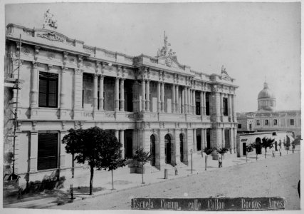 MG-09-008 (Escuela Común, calle Callao – Buenos Aires)