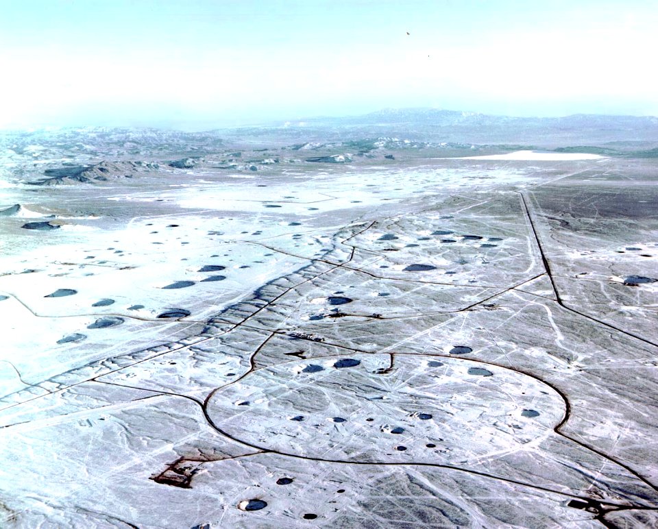 Nevada Test Site craters