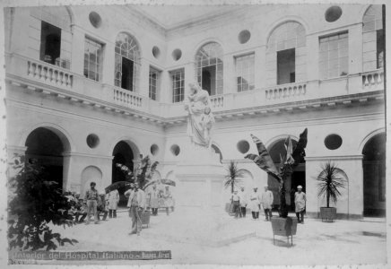 MG-09-016 (Interior del Hospital Italiano – Buenos Aires)