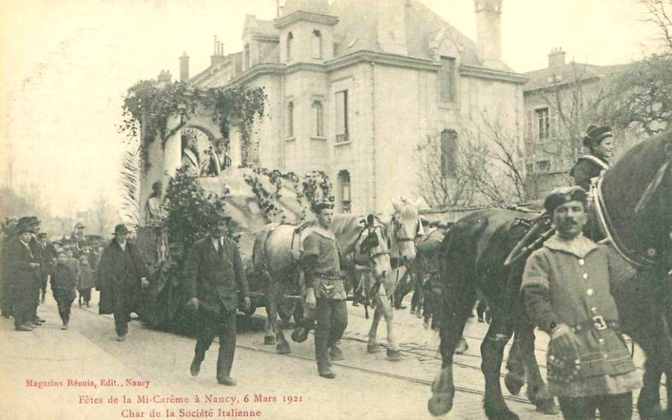 Mi-Carême Nancy 1921 -- 1