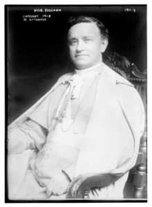 Mgr. Falconio, sitting, copyright by Gutekunst - Gutekunst LCCN2014680826