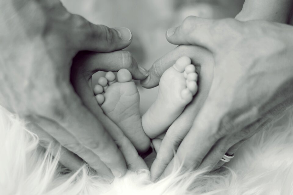 Mother small child ten