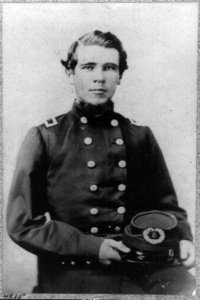 Micah Jenkins, 1835-1864, half length, seated, facing slightly right, in U.S. Civil War officer's uniform. Col., 5th S.C. Infantry LCCN2007677205