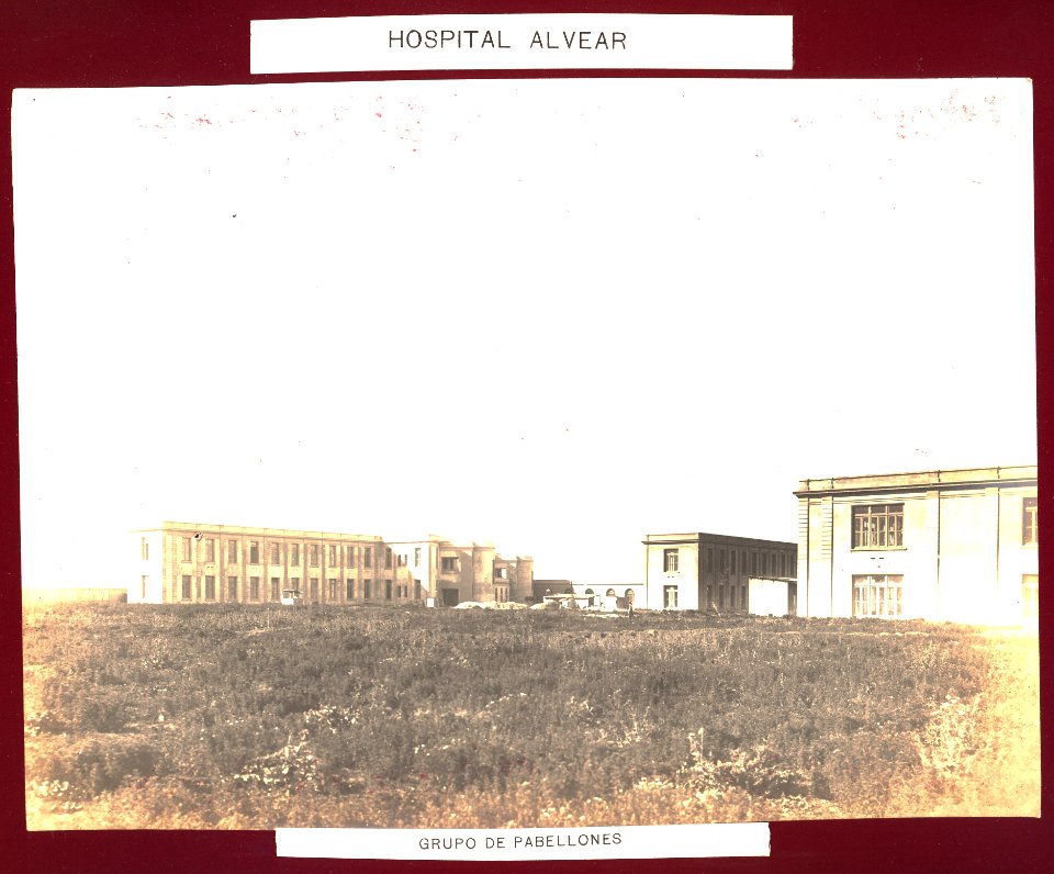MG-53-031 (Hospital Alvear. Grupo de pabellones.)