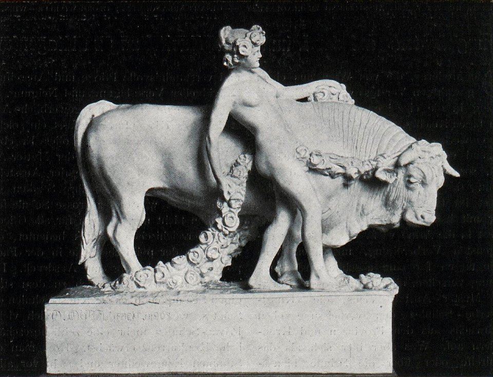 Michael Mörtl - Europa. Gipsmodell