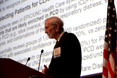 Michael R. Knowles at Rare Disease Day at NIH 2020