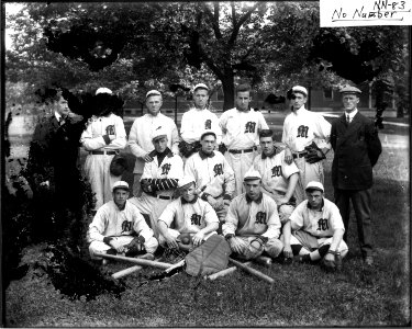 Miami University baseball team in 1908 (3194673151)