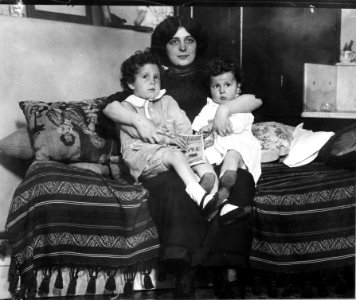 Michel and Edmond Navratil and Mother - May 30 1912