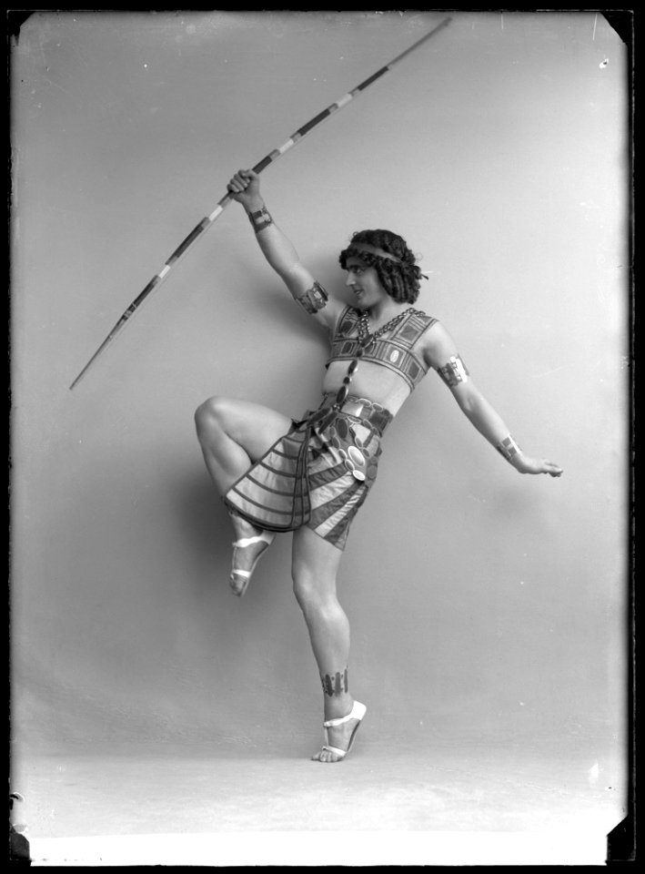 Michel Fokine in Kleopatra at Kungliga Operan 1913 - SMV - NF037