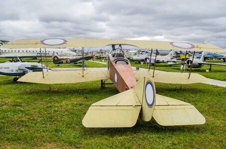 Biplane the airplane world war i photo