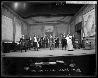 Michel Perrin, Dramatiska teatern 1900. Föreställningsbild - SMV - DrT124