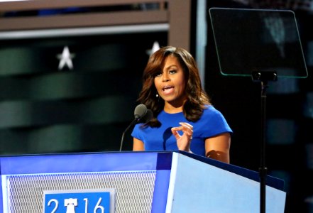 Michelle Obama at the DNC July 2016