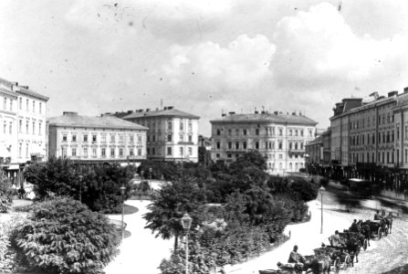 Mickiewicz square, Lviv (before 1904) photo