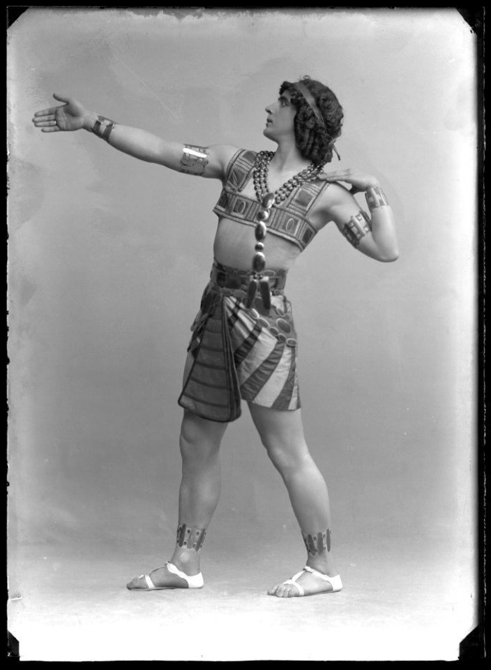 Michel Fokine in Kleopatra at Kungliga Operan 1913 - SMV - NF039