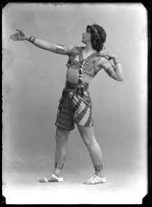 Michel Fokine in Kleopatra at Kungliga Operan 1913 - SMV - NF039