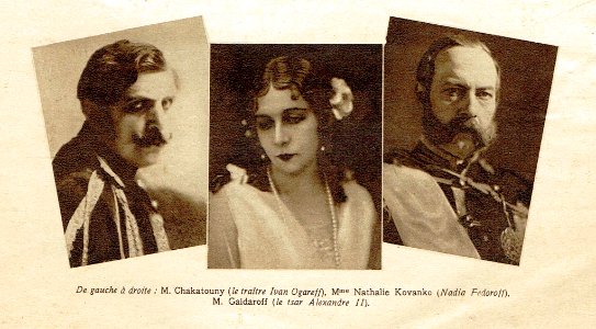 Michel Strogoff-film-1926-brochette d'acteurs-03