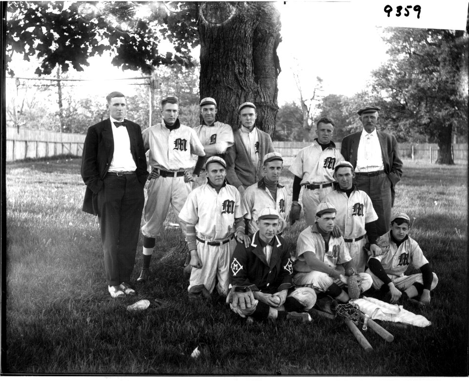 Miami University baseball team in 1909 (3194689725)