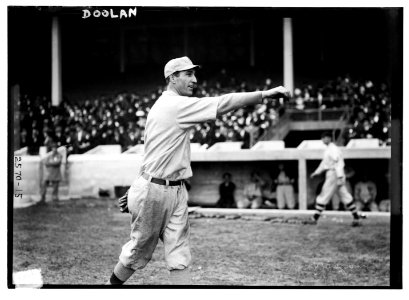 Mickey Doolan, Philadelphia NL, at Polo Grounds, NY (baseball) LCCN2014691598