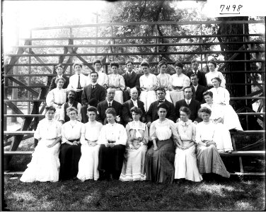 Miami University Henry County student group with faculty 1906 (3194684997) photo