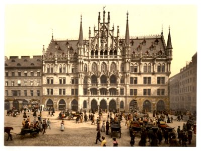 New City Hall, Munich, Bavaria, Germany-LCCN2002696132