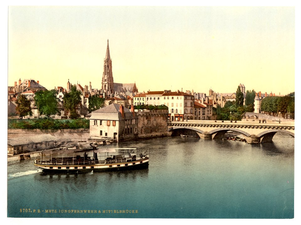 Middle Bridge, Metz, Alsace Lorraine, Germany-LCCN2002695076