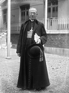 Mgr Chaptal (8e congrès de la natalité) - (photographie de presse) - (Agence Rol)