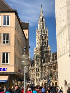 Building travel munich city