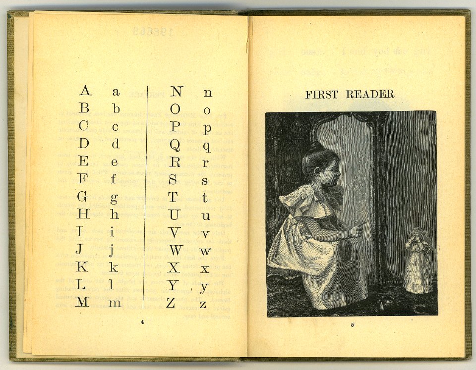 New McGuffey first reader (pp 4-5) (CHILDRENS 238)