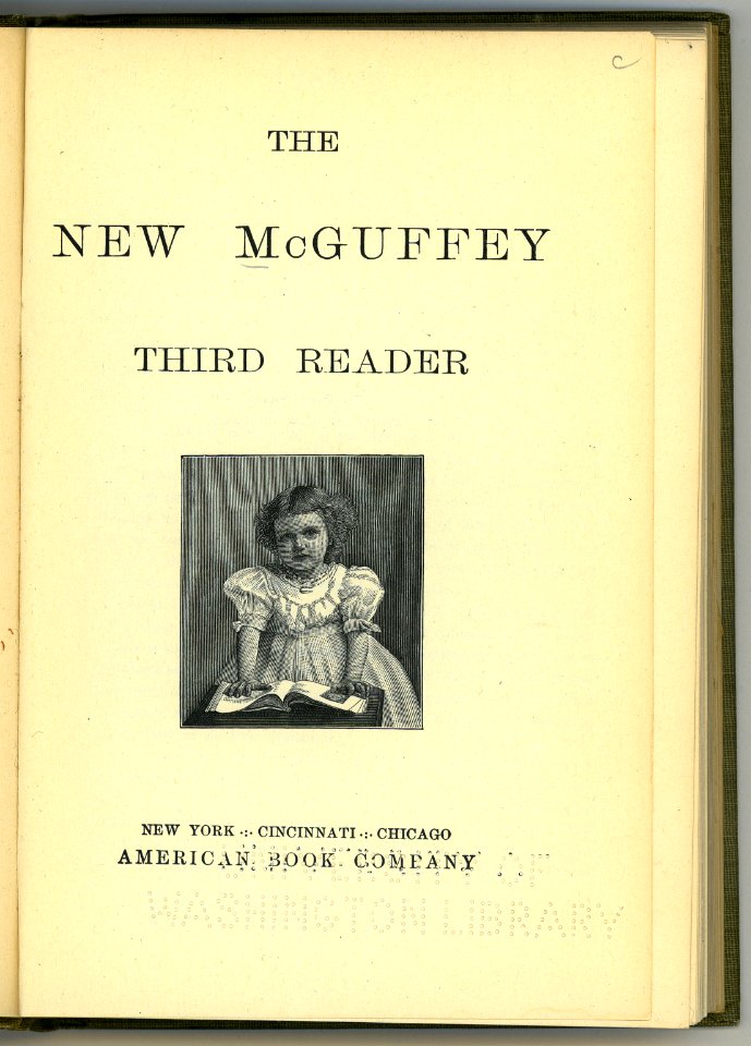 New McGuffey third reader (title page) (CHILDRENS 247)
