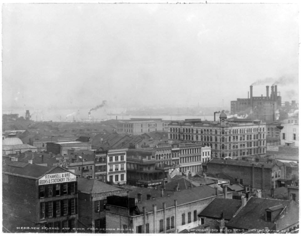 New Orleans and river from Hennen Building LCCN2002699592