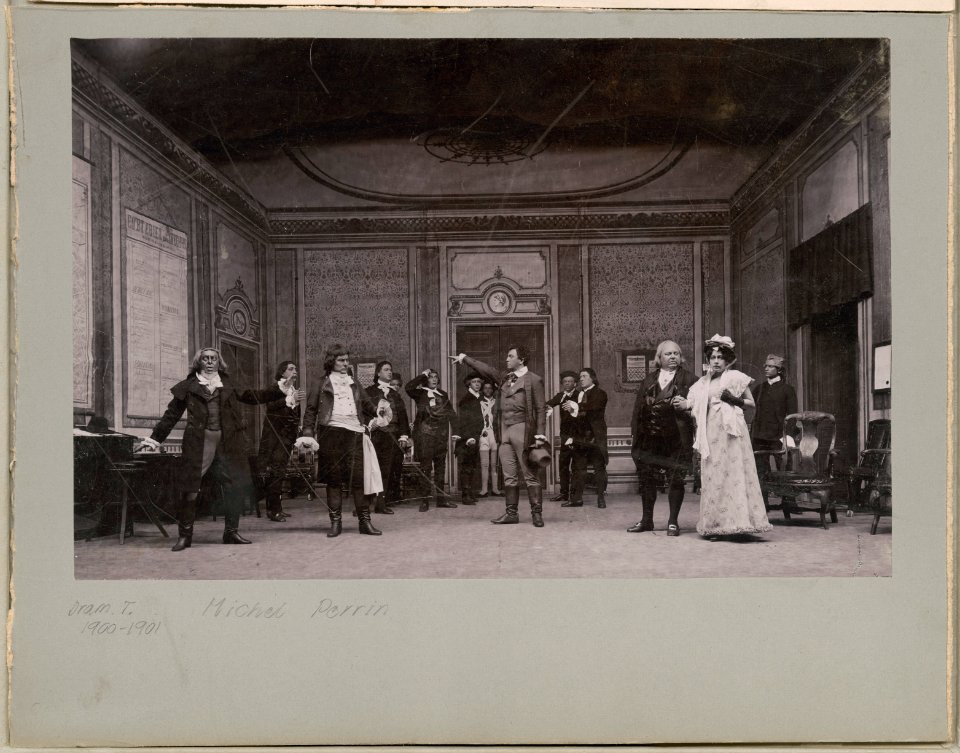 Michel Perrin, Dramatiska teatern 1900. Föreställningsbild - SMV - H14 020
